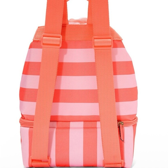 Victoria’s Secret Pink Stripe Beach Bag + Cooler Backpack | NWT - Picture 2 of 4